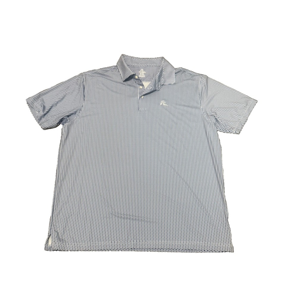 Rhoback Golf Shirt XXL blue Don't Mess With Texas Polo Golf PickleBall Casual